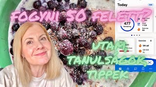 Fogyni 50 felett? | utam, tanulságok, tippek az életmódváltásban | almapapi fittvlog