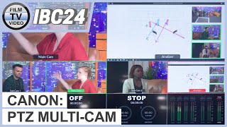 IBC24: Canon Multi-Kamera-Steuerung für PTZ-Kameras