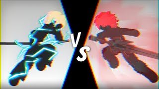 Rei A. VS Azzy | Oc Joint ft @Baddii (Stick Nodes Animation)