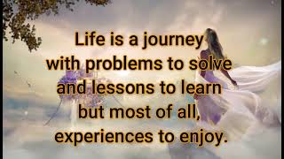 QUOTE 03:  Life is a journey with problems to solve | Inspiration |  Patnubay TV