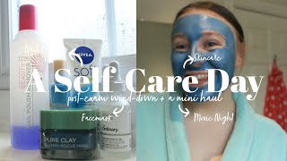 Self Care Day | post exam season wind-down + a mini haul