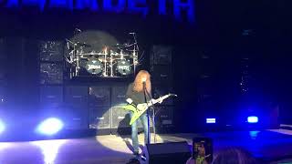 Megadeth at the shoreline amphitheater Mountain View ca 8/23/22