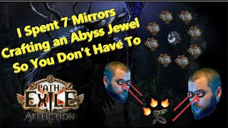 [PoE 3.23] I Spent 7 Mirrors Crafting an Abyss Jewel So You Don't Have To