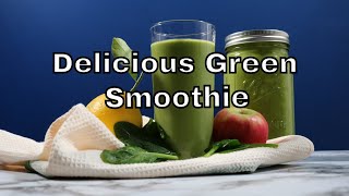 EASY HEALTHY GREEN SMOOTHIE RECIPE | My Favorite Smoothie For Glowing Skin