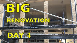 Vlog - Big Reno Day 4 - The Windows Don't Fit?