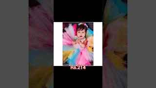 Birthday dress ideas/girl baby dress/ first birthday frocks designs/party wear frocks #baby #meesho