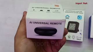 Different types of universal smart IR remote