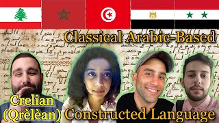 Can Arabic speakers understand Crelian (constructed language based on Classical Arabic)?