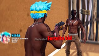 CLIPPING FORTNITE KIDS AS NINJA (YOUTUBER BOXFIGHTS)