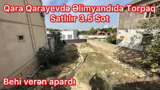 Dəyərindən Çox çox aşağı Qara Qarayevdə 3.5 sotda Torpaq satılır. #torpaqsatilir 145.000 Azn