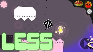 "LESS" By dkitey (ALL COINS) [Daily #2546] - Geometry Dash