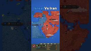 Israel Vs Iran #worldbox #superworldbox #shorts #subscribe #map #geography