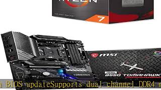 AMD Ryzen 7 5800X 8-core,16-Thread Unlocked Desktop Processor + MSI MAG B550 Tomahawk Gaming Mother