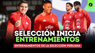 La SELECCIÓN PERUANA ya entrena en la VIDENA de cara a los duelos frente a Uruguay y Brasil | Depor