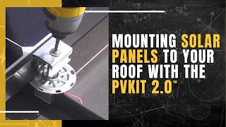 Mounting Solar Panels to Your Metal Roof with the PVKIT 2.0