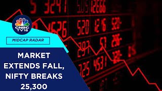 Nifty Slips Below 25,300, Sensex Tumbles 1,650 Points; All Sectors In The Red | CNBC TV18