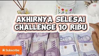 Challenge 10 ribu akhirnya selesai