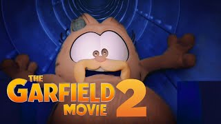 Garfield Falls Into the Tunnel  With 6 Effects | #Garfield #GarfieldMovie