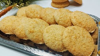 Coconut Cookies with perfect measurement no fail recipe