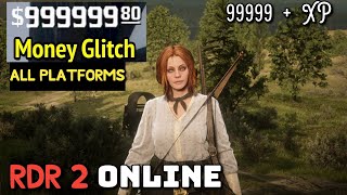 *NO DISCONNECTION* INFINITE MONEY XP GLITCH - RDR2 ONINE - RED DEAD ONLINE - RED DEAD REDEMPTION 2