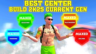 Best Center Build 2k25 Current Gen!!! Best All Around Big Man Build in NBA 2k25 Current Gen!!!