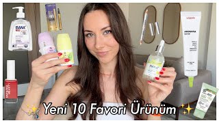 NİSAN AYI FAVORİLERİM 💁‍♀️ | 10 FAVORİ ÜRÜNÜM 😍 | ISANA AHA BACAK PEELİNGİ, BIOXCIN KİRPİK SERUMU