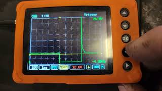 4.3 spider injector test with AES Uscope.  The pocket scope you need in your diag bag. #automotive