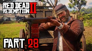 RED DEAD REDEMPTION 2 Gameplay Walkthrough - Preaching Forgiveness as He went - Part 28