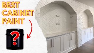 Get A Pro Cabinet Paint Finish Using This Paint.