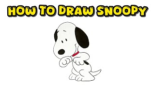 Tutorial on How to Draw Snoopy from Peanuts – Let Your Imagination Take Flight