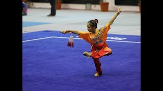 Group B Jianshu 8.723, Venus Li (CANADA), 9th 2024 World Junior Wushu Championships