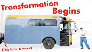 The Bus is Back! | The RV/Car Hauler Bus Project: Part 4