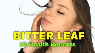 BITTER LEAF BENEFITS - Top 15 Health benefits of bitter leaf tea