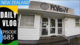 A trip to PlyGuy in New Plymouth for building supplies! [Life in New Zealand Daily Vlog #685]