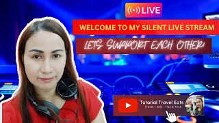 SILENT LIVE STREAM NO. 18 | TUTORIAL TRAVEL EATS