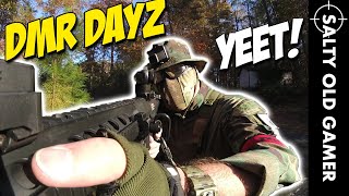 DMR DAYZ! ER25K Action | SaltyOldGamer Airsoft Gameplay