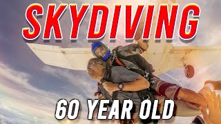 Sky Diving with a 60 year old