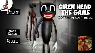 Cartoon Cat mode 😾Siren Head The Game 😺 SpeedRun +  Ending + Teleport Glitch