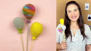 COMO FAZER BALÃO EM AMIGURUMI | ATELIÊ JÉSSICA BRANDÃO | #015