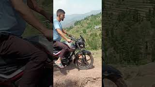 Offroading with TVS bike #viral #travel