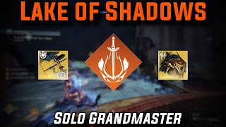 Solo GM Lake of Shadows (No Boss Cheese) Solar Warlock w/ Hierarchy of Needs [Destiny 2]