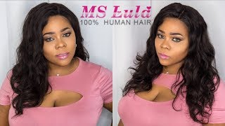 She's FULL of inches 😉 250 Density 360 Human Hair Wig review | Ft. Ms Lula