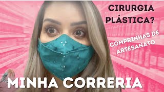 UM DIA INTEIRO COMIGO! Cirurgia Plástica, Comprinhas de Artesanato, Supermercado