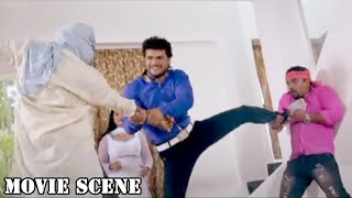 Khesari Lal Yadav का सुपरहिट Action Scene | Khesari Lal Fight | Bhojpuri Movie Fight Scene