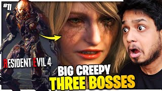 3 HARDEST BOSSES vs UNMARABLE EZIO  - Resident evil 4 Gameplay (Hindi) #11