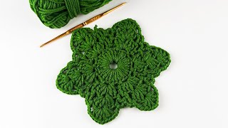 WONDERFUL 😍🤩 Crochet for Beginner - Super Easy and Beautiful Crochet Flower Patterns/ Crochet idea