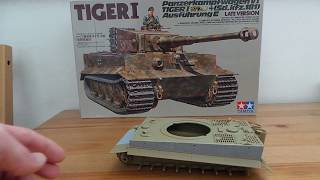 Сборка модели танка TIGER 1 Late Version. "Tamiya" 1/35. Этап 3 Финал сборки корпуса.