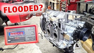 BRAND NEW - FD RX7 Engine LOSES Compression on the Engine Stand