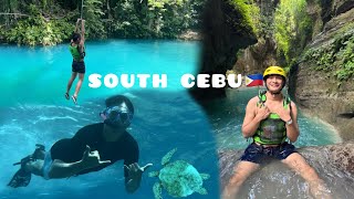 Exploring South Cebu | Moalboal - Snorkeling, Sardines run | Canyoneering | Cebu Vlog 2024