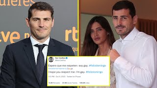 Iker Casillas first announced that he was gay in a tweet. He deleted the tweet after the backlash.